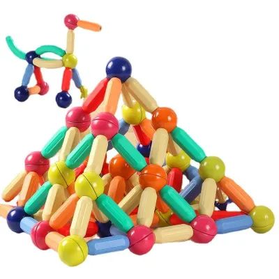  Magnetic Building Sticks and Balls Full Set